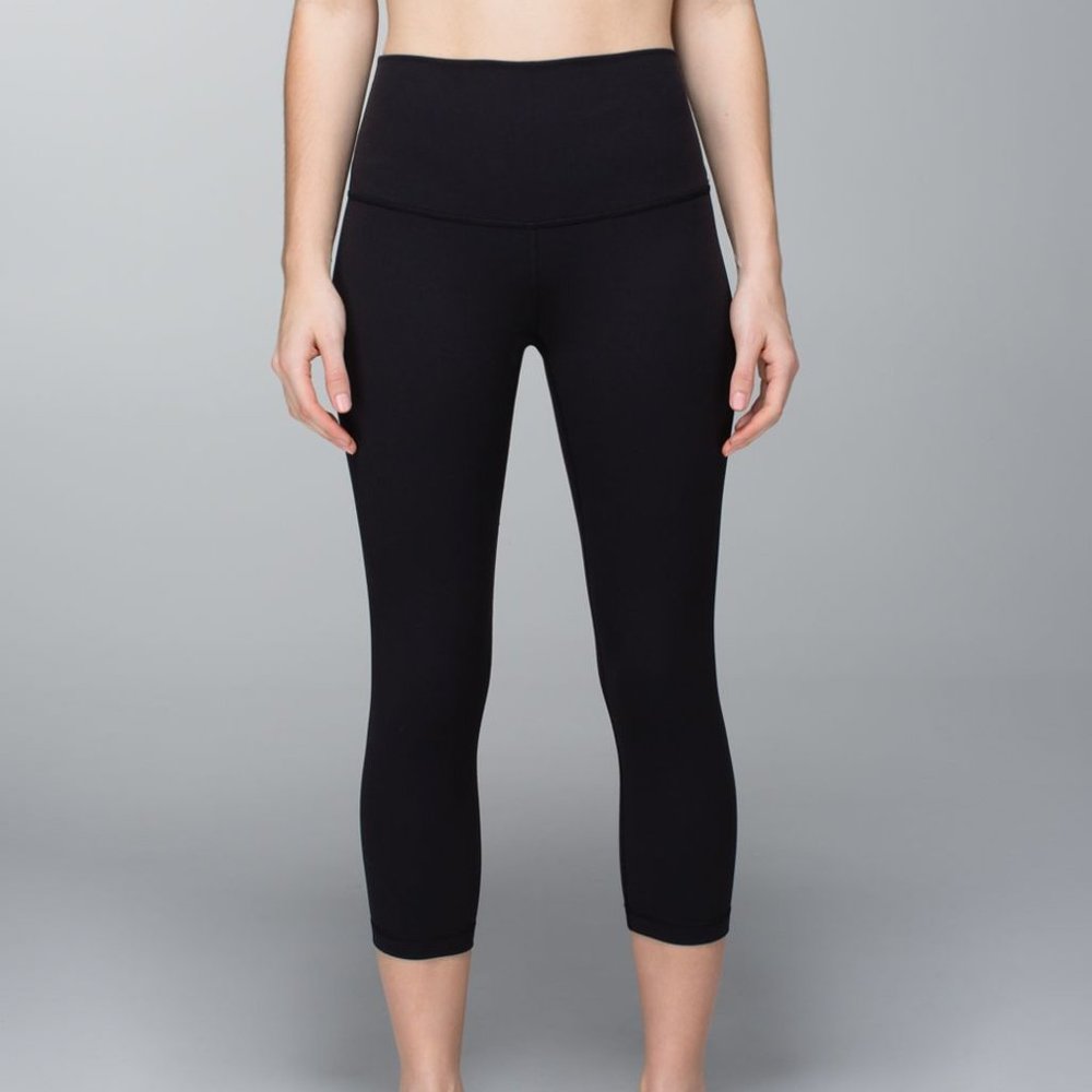 Lululemon Wunder Under Roll Down Wunder Under Crop - image 2